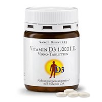 Βιταμίνη D3 1.000 I.E. Mono-Δισκία 250 Δισκία