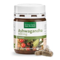 Ashwagandha-600mg-κάψουλες 60 κάψουλες